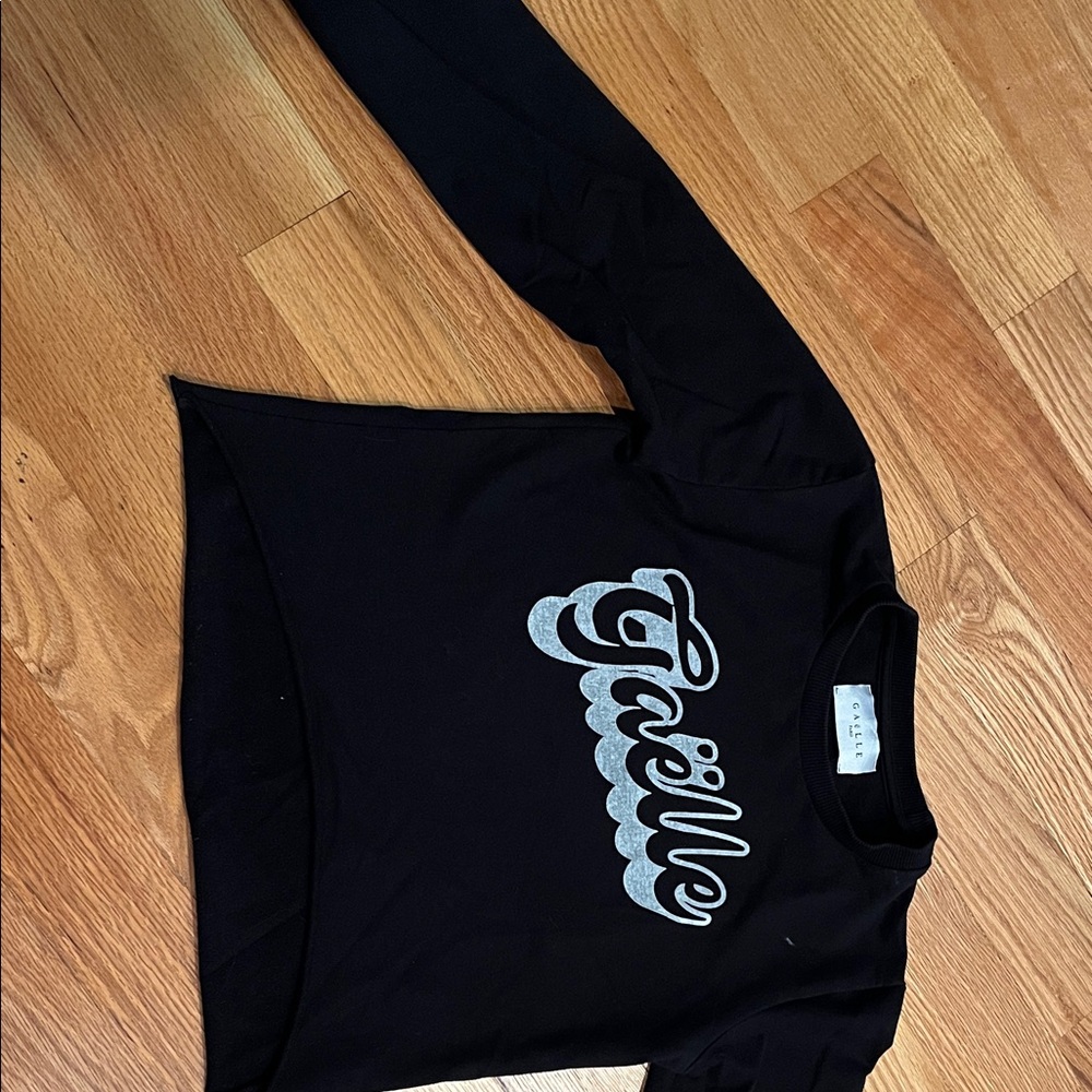 Black Crew Neck Sweater